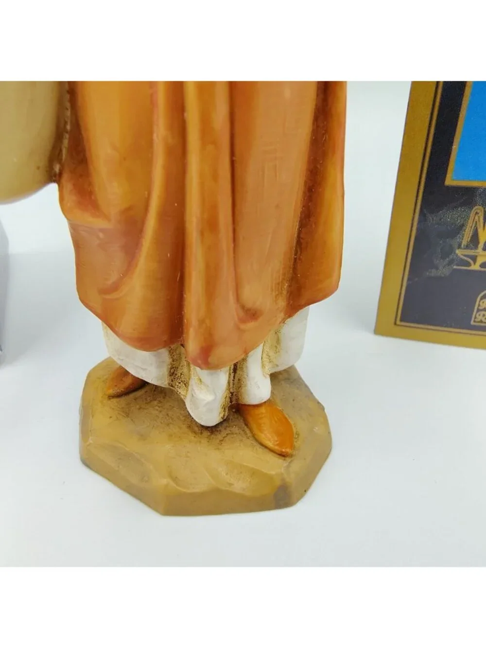 Fontanini Mary Nativity Figurine 53502BX w/ Box Story Card Roman Italy 5 Inch
